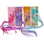 Set 4 agrafe de par Braid Clips cu extensii impletite si diverse forme