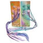 Set 4 agrafe de par Braid Clips cu extensii impletite si diverse forme - imagine 4