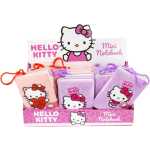 Mini-Carnet de Note Hello Kitty cu Copertă Plușată și Breloc - imagine 4