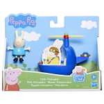 Set de joaca Peppa Pig Little Helicopter Hasbro cu figurina Rebecca Rabbit