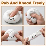 Jucarie Squishy Squishy Dumpling surpriza 6cm - imagine 6