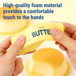 Jucarie Squishy pachet unt 13 cm pentru eliberare stres - imagine 4