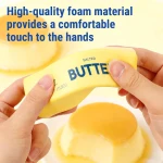 Jucarie Squishy pachet unt 13 cm pentru eliberare stres - imagine 4