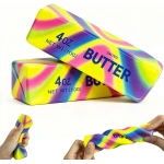 Jucarie Squishy pachet unt multicolor 13 cm pentru eliberare stres