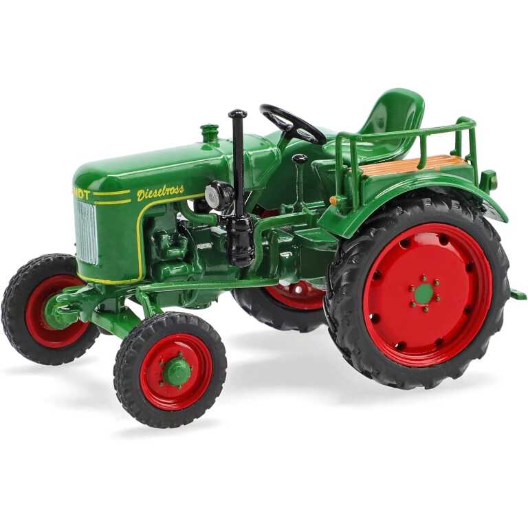 Macheta Tractor Fendt Dieselross F15 H6 1956 1:43 replica metal verde