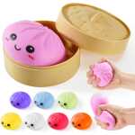 Jucarie Squishy Squishy Dumpling surpriza 6cm
