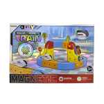 Set Tren Magnetic DIY Railcar & Magnetic Train 62 piese pista modulara copii
