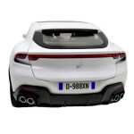 Macheta replica Ferrari Purosangue alba 1:24 metal lumini sunete usi si capote functionale - imagine 6