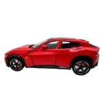 Macheta replica Ferrari Purosangue rosu 1:24 metal lumini sunete usi si capote functionale - imagine 15