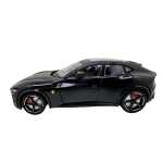 Macheta replica Ferrari Purosangue negru 1:24 metal lumini sunete usi si capote functionale - imagine 5