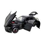 Macheta replica Ferrari Purosangue negru 1:24 metal lumini sunete usi si capote functionale - imagine 10