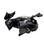 Macheta replica Ferrari Purosangue negru 1:24 metal lumini sunete usi si capote functionale - imagine 16