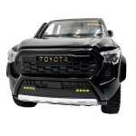 Macheta Toyota Tacoma 1:24 replica metal negru lumini si sunete usi si capota functionale - imagine 4