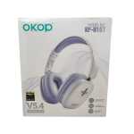 Casti wireless OKOP KP-H107 Bluetooth 5.4 over ear Hi-Res Audio pliabile confort premium