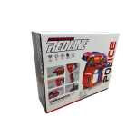 Masina Spiderman telecomandata tip pistol laser 3 in 1 Spider Racing cu lumini si sunete control 2.4GHz - imagine 9