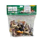 Set figurine animale salbatice 12-16 piese Animal World figurine realiste copii