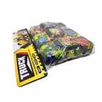 Set 3 masini metalice 1:32 design graffiti pull-back