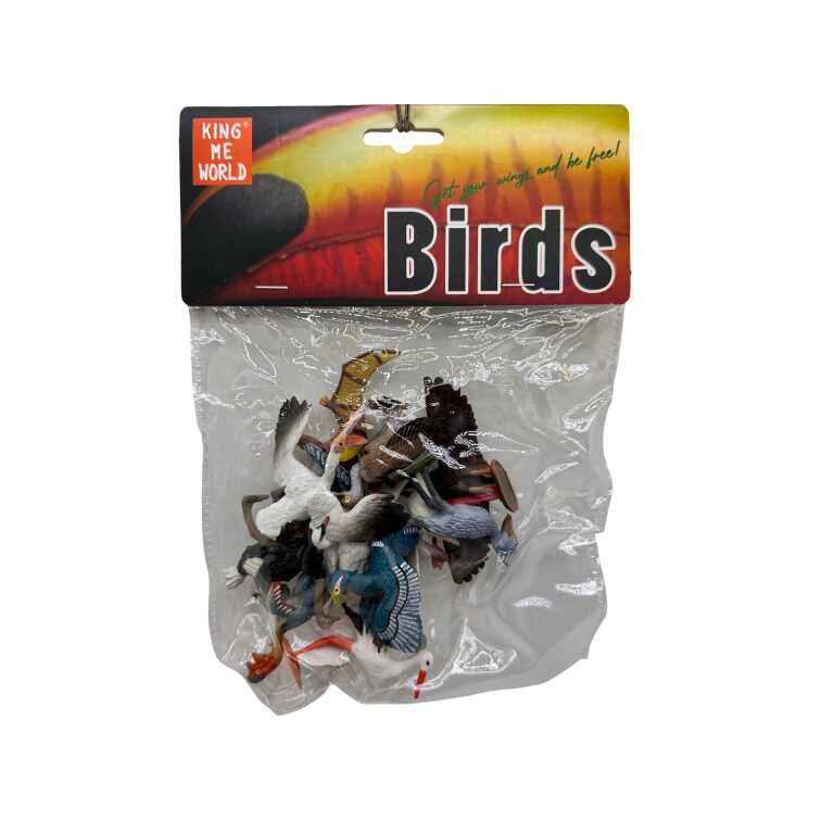 Set figurine pasari 8-12 piese Birds figurine realiste copii