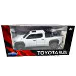 Macheta Toyota Tacoma 1:24 replica metal alba lumini si sunete usi si capota functionale - imagine 5