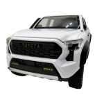 Macheta Toyota Tacoma 1:24 replica metal alba lumini si sunete usi si capota functionale - imagine 3
