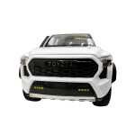 Macheta Toyota Tacoma 1:24 replica metal alba lumini si sunete usi si capota functionale - imagine 4