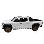 Macheta Toyota Tacoma 1:24 replica metal alba lumini si sunete usi si capota functionale - imagine 6