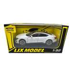 Macheta Audi e-tron GT alb 1:32 metal die-cast lumini si sunete usi capota si portbagaj functionale - imagine 11