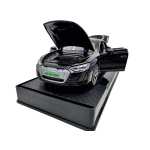 Macheta Audi e-tron GT negru 1:32 metal die-cast lumini si sunete usi capota si portbagaj functionale - imagine 11