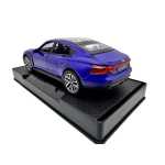 Macheta Audi e-tron GT albastru 1:32 metal die-cast lumini si sunete usi capota si portbagaj deschise - imagine 5