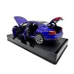 Macheta Audi e-tron GT albastru 1:32 metal die-cast lumini si sunete usi capota si portbagaj deschise - imagine 9