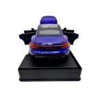 Macheta Audi e-tron GT albastru 1:32 metal die-cast lumini si sunete usi capota si portbagaj deschise - imagine 11