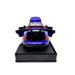 Macheta Audi e-tron GT albastru 1:32 metal die-cast lumini si sunete usi capota si portbagaj deschise - imagine 12