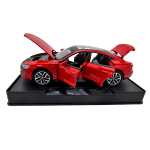 Macheta Audi e-tron GT rosu 1:32 metal die-cast lumini si sunete usi capota si portbagaj functionale - imagine 7