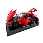 Macheta Ferrari Purosangue rosu 1:32 metal lumini si sunete usi functionale - imagine 6