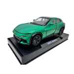Macheta Ferrari Purosangue verde 1:32 metal lumini si sunete usi functionale - imagine 3