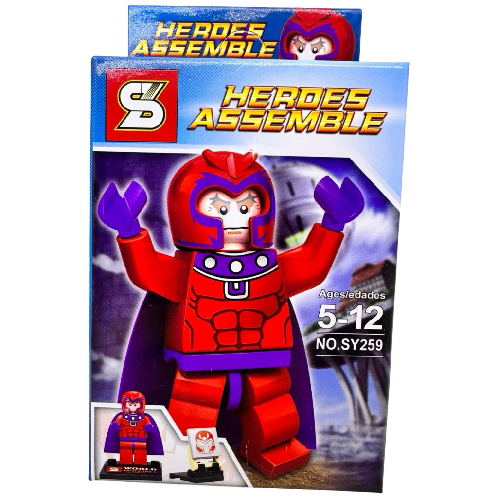 Figurina tip lego Heroes Assemble Magneto set constructie sy259