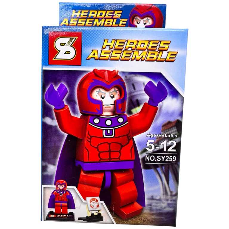 Figurina tip lego Heroes Assemble Magneto set constructie sy259