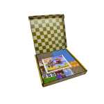 Set cuburi magnetice de construit 100 piese Corabia Piratilor