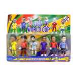 Set 6 figurine fotbalisti FIFA World Cup pentru copii set 2