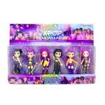 Set 6 figurine papusi KPOP Demon Hunters cu accesorii