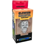 Breloc minecraft Glowing Monster 6 cm cu lumina LED design pixel tip joc - imagine 7