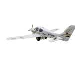 Macheta avion Piper Seneca N4160 metal 20cm cu suport de expunere sunet si lumini led in cabina - imagine 10