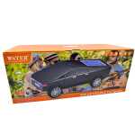 Boxa portabila masina electrica Tesla Cybertruck cu panou solar Bluetooth radio USB - imagine 8