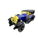 Macheta masina clasica Rolls Royce 1:24 replica metalica deschidere usi capota sunete si lumini - imagine 4