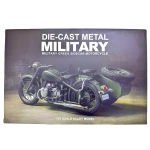 Motocicleta Militara cu Atas din Metal – Model 1:10 cu Lumini si Sunet