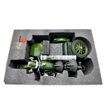 Motocicleta Militara cu Atas din Metal – Model 1:10 cu Lumini si Sunet - imagine 4