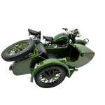 Motocicleta Militara cu Atas din Metal – Model 1:10 cu Lumini si Sunet - imagine 10