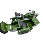 Motocicleta Militara cu Atas din Metal – Model 1:10 cu Lumini si Sunet - imagine 15