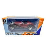 Macheta Auto Vintage 1:43 replica metal lumini si sunete usi deschise