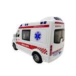 Masina Ambulanta din plastic cu lumini sunete si abur - imagine 6